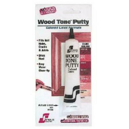 STAPLES H F White Wood Tone Putty - 1.05 Oz. 205401